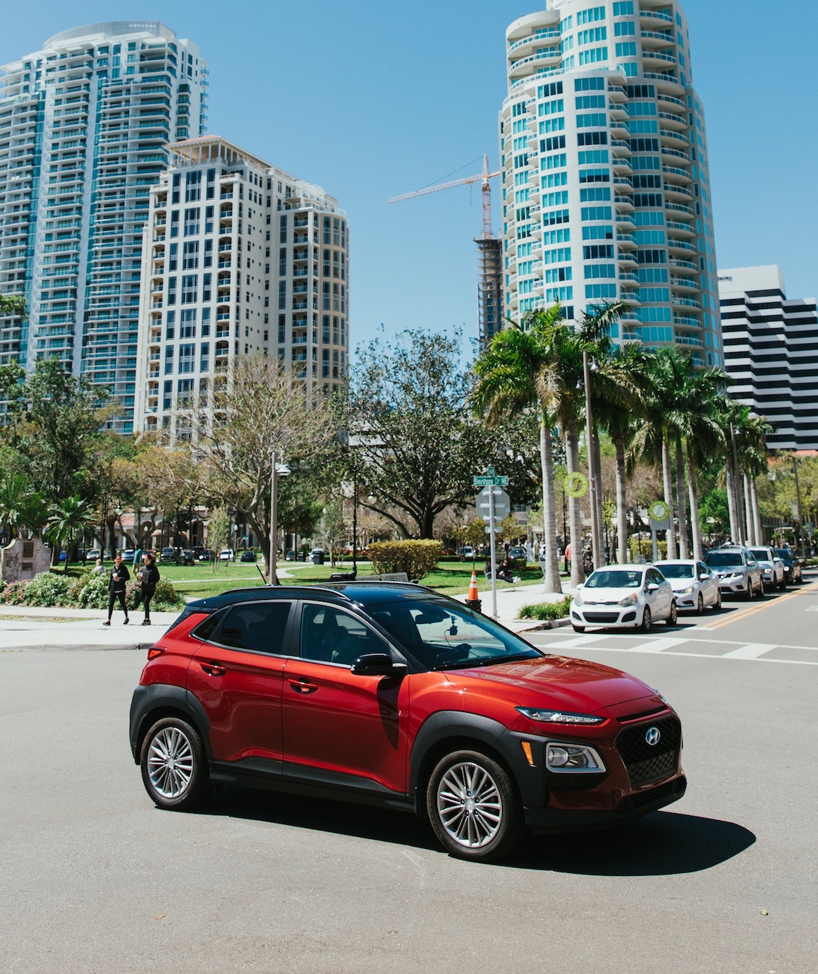 car in front of downtown st pete 1160x1380